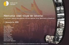 MĂRTURIA UNEI CLIPE DE ISTORIE -  proiect teatral-documentar online